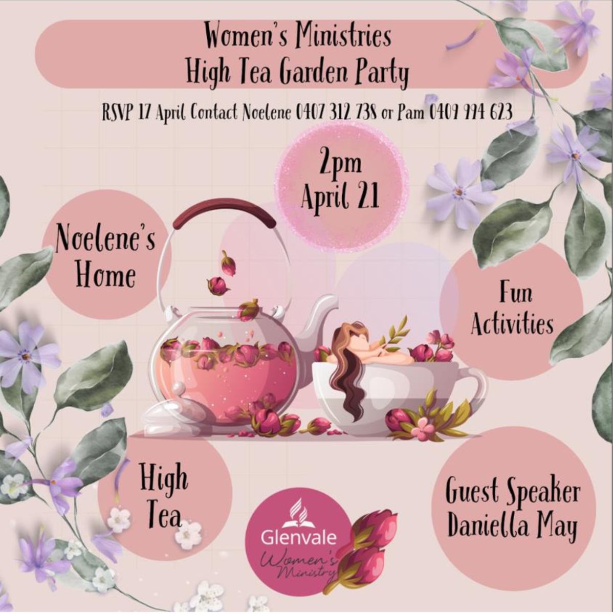 Women's Ministries High Tea Party - Glenvale Seventh-day Adventist Church